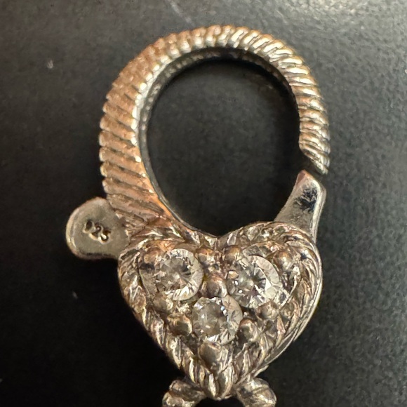 Judith Ripka Silver Bracelet with Crystal Details - Picture 2 of 9